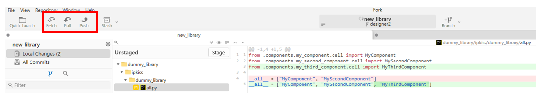 3.6.2. Using Fork as a Visual Git Client — Luceda Academy 2026.06 ...