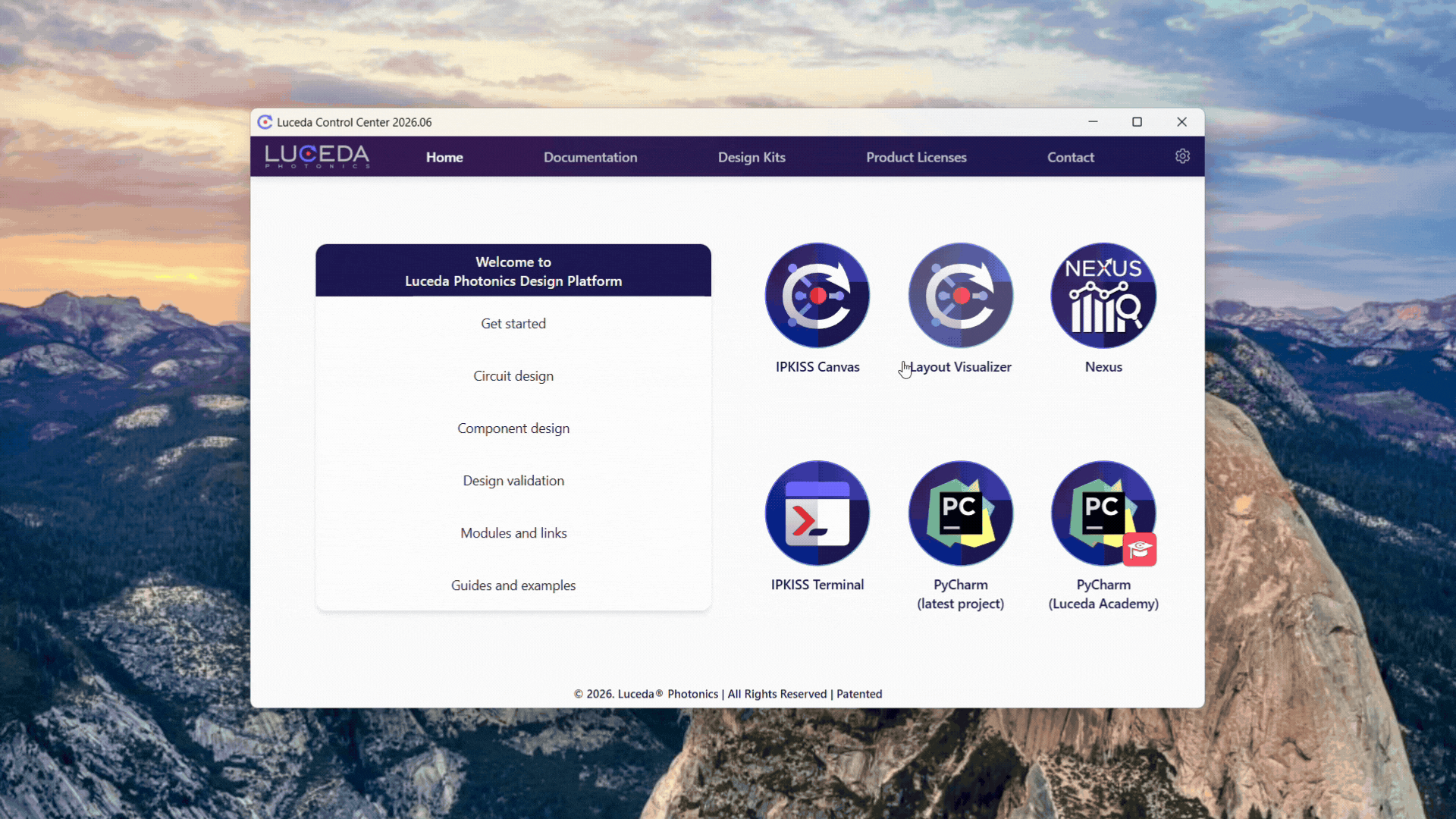 Load GDS, run DRC, and load or save DRC reports from the Luceda Layout Visualizer