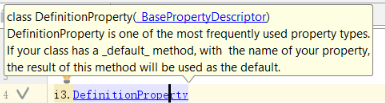 Jump-to-definition function in PyCharm.