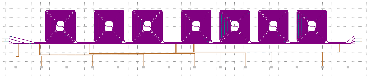 Layout of the QKD receiver.